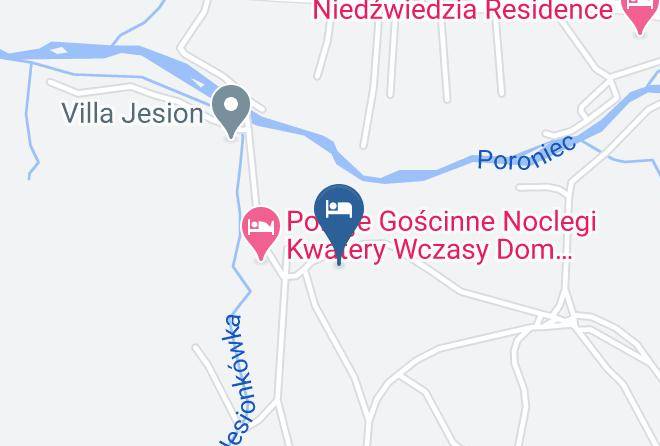 Dom Wczasowy Jesionkowka Map
