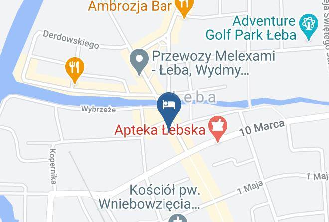 Leborski - Dom Wczasowy Natalia Maps