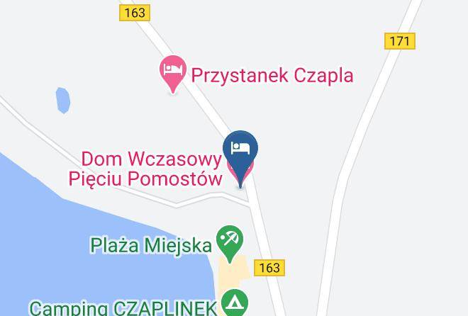 Drawski - Dom Wczasowy Pieciu Pomostow Maps