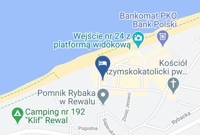 Gryficki - Dom Wczasowy Plaza Rewal Maps