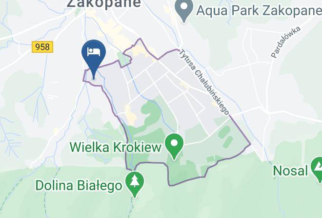 Tatrzanski - Dom Wczasowy Rusalka Maps