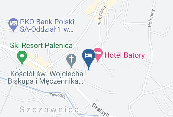 Nowotarski - Dom Wczasowy Sokolica Maps