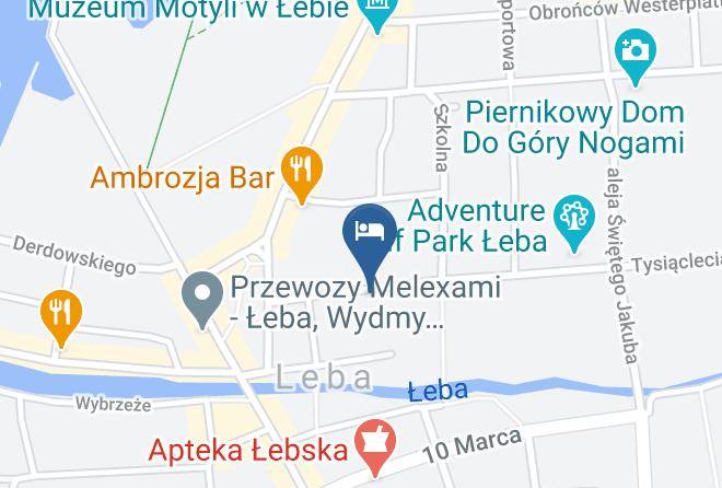 Leborski - Dom Wczasowy Ventus Maps