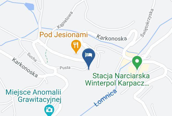 Jeleniogorski - Dom Wczasowy Zgoda Maps