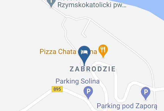 Leskonty - Pensjonat Solina Maps