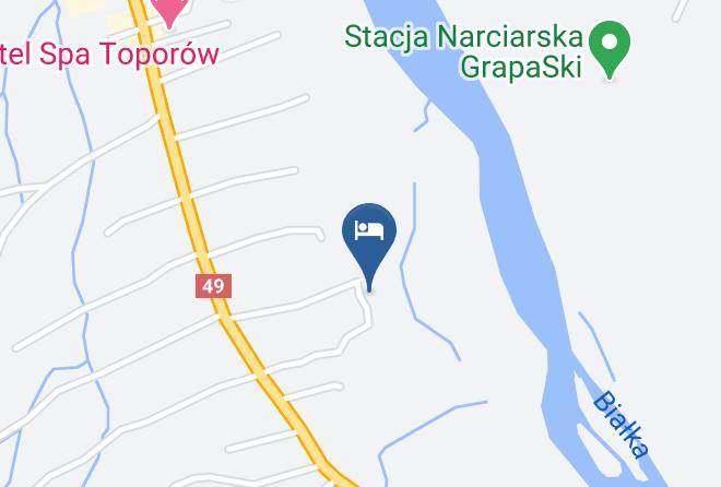 Dom Wypoczynkowy Pod Litwinka Map