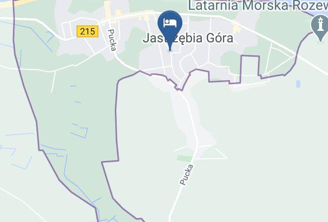 Pucki - Dom Wypoczynkowy Rubin Jastrzebia Gora Maps