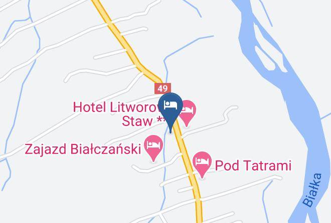 Tatrzanski - Dom Wypoczynkowy Stasiki & Stasikowa Chata Maps