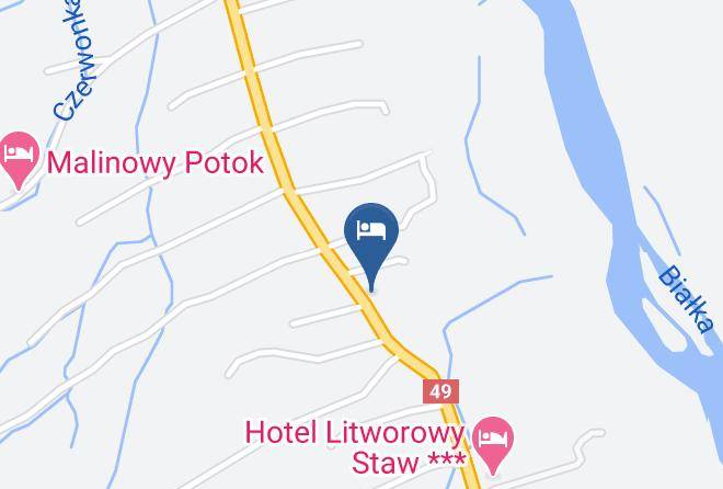 Tatrzanski - Dom Wypoczynkowy U Dziadkowcow Maps