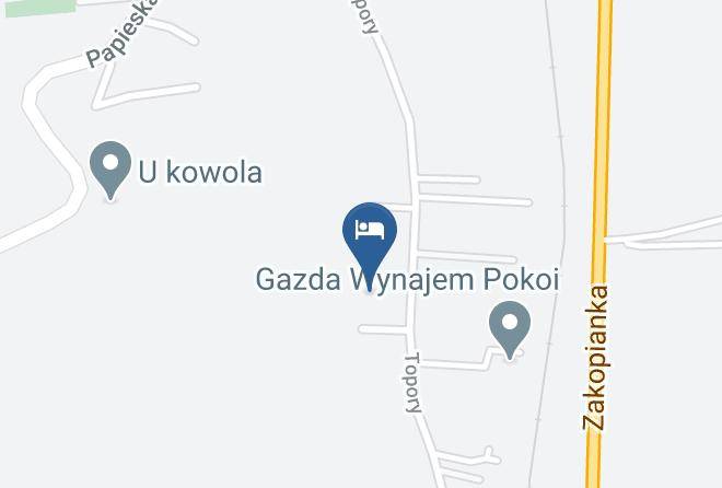 Nowotarski - Dom Wypoczynkowy U Haliny Maps
