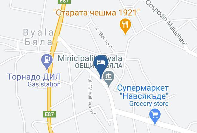 Byala - Dom Zaharievi Maps