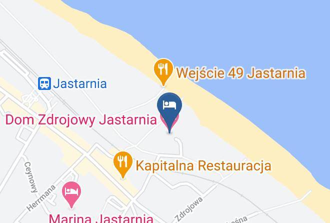Pucki - Dom Zdrojowy Jastarnia Maps
