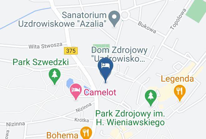Walbrzyski - Dom Zdrojowy W Szczawnie Zdroju Maps