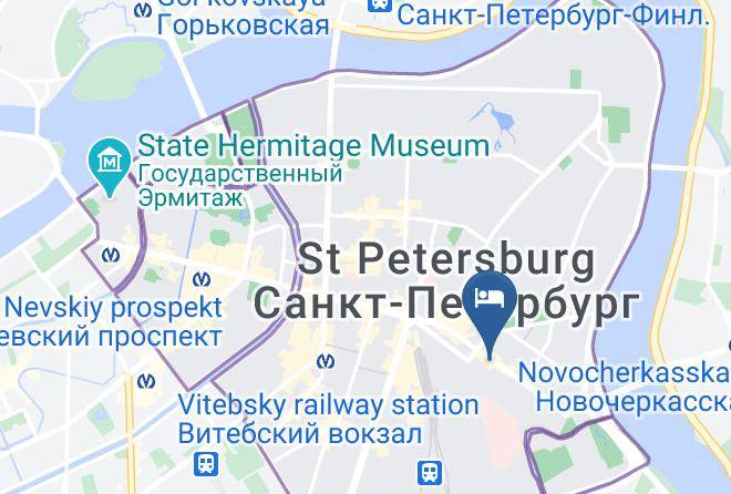 Saint Petersburg - Dom Zelenogo Kota Maps