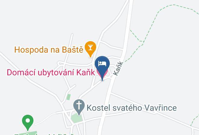 Kutna Hora - Domaci Ubytovani Kank Maps