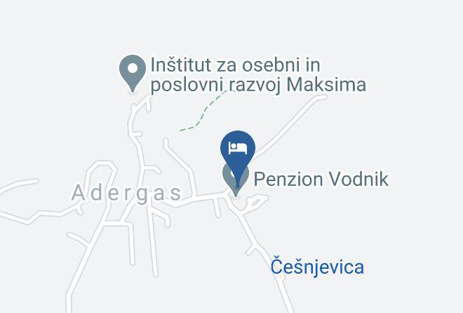 Cerklje Na Gorenjskem - Domacija Vodnik Adergas Gostinstvo In Turizem Doo Maps