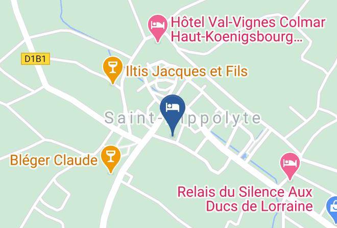 Haut Rhin - Domaine Aline Et Remy Simon Maps