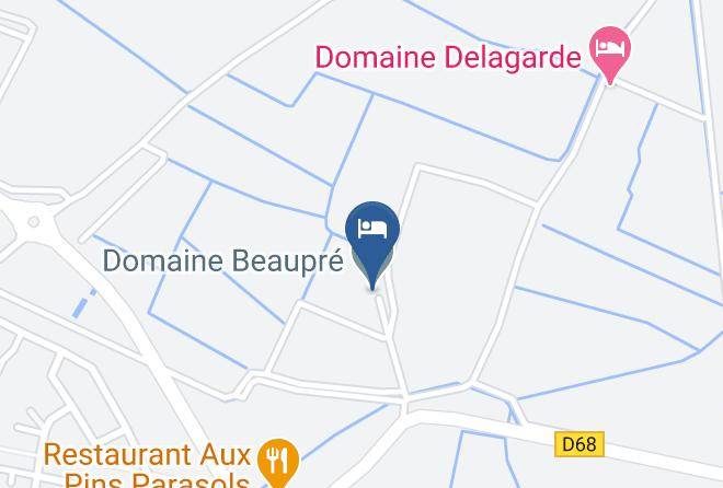 Aude - Domaine Beaupre Maps