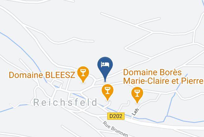 Bas Rhin - Domaine Bohn Vins Et Maison D'hote Maps