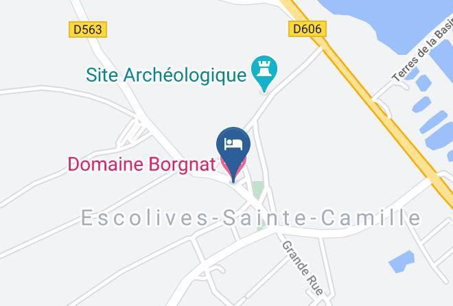 Yonne - Domaine Borgnat Maps