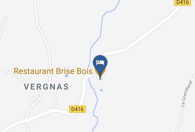 Charente - Restaurant Brise Bois Maps