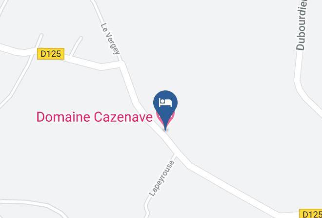 Gironde - Domaine Cazenave Maps