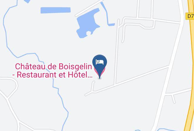 Cotes D Armor - Chateau De Boisgelin Restaurant Et Hotel Mathieu Kergourlay Maps