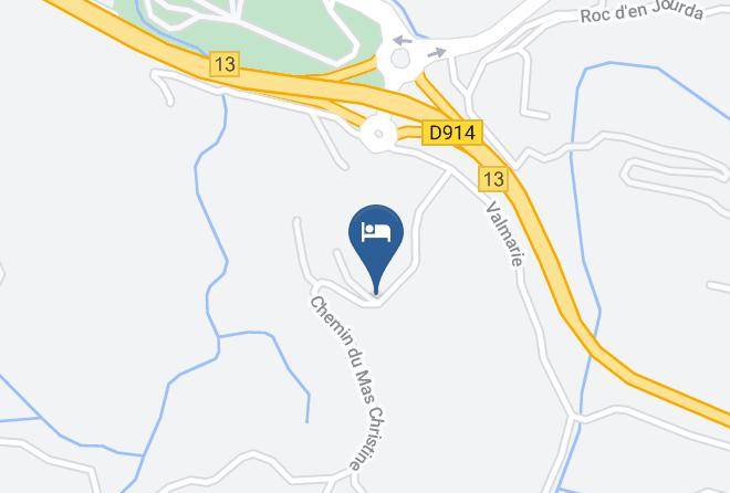 Pyrenees Orientales - Domaine Clos Vermeil Maps