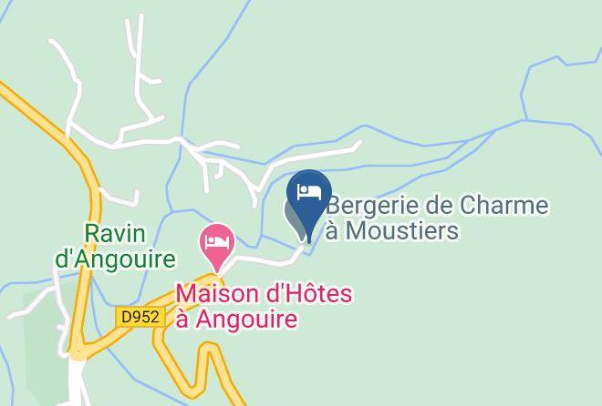 Alpes De Haute Provence - Domaine D Angouire Maps