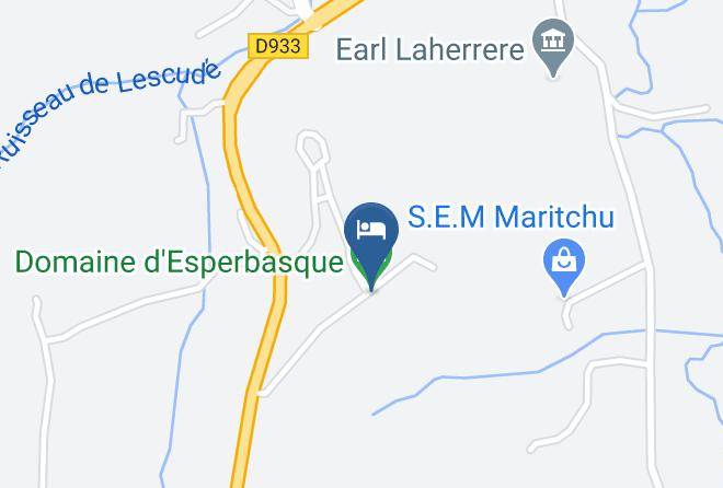 Pyrenees Atlantiques - Domaine D'esperbasque Maps