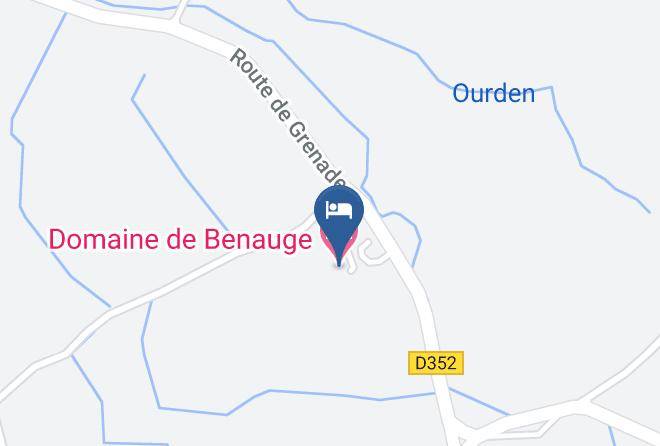 Landes - Domaine De Benauge Maps