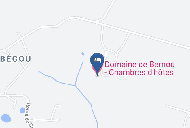 Lot Et Garonne - Domaine De Bernou Chambres D'hotes Maps