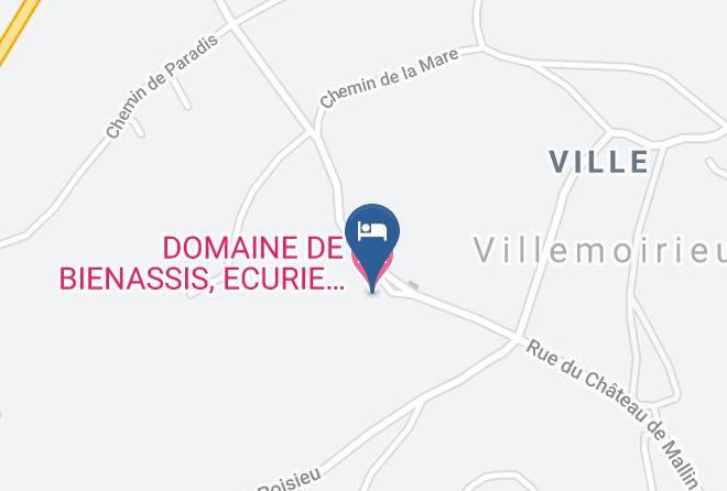 Domaine De Bienassis Map