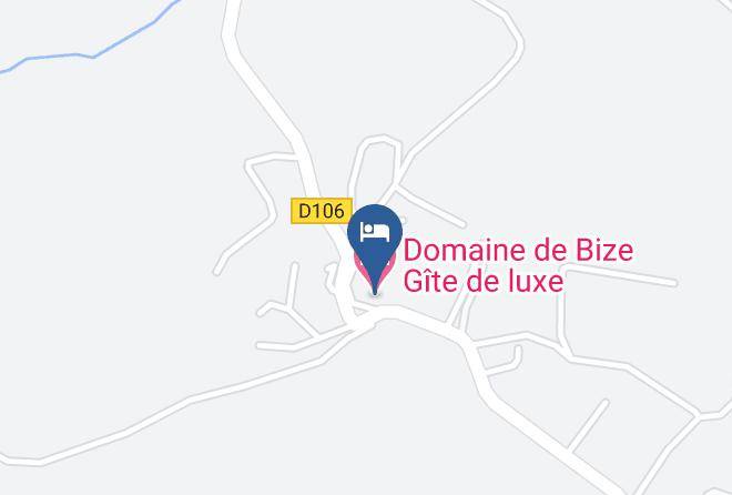 Ariege - Domaine De Bize Gite De Luxe Maps