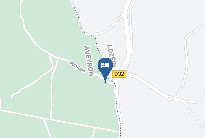 Lozere - Domaine De Bombes Maps