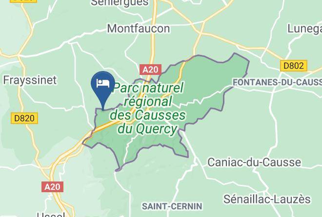 Lot - Domaine De Bourrat Maps