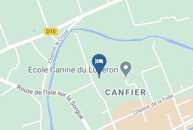 Vaucluse - Domaine De Canfier Maps