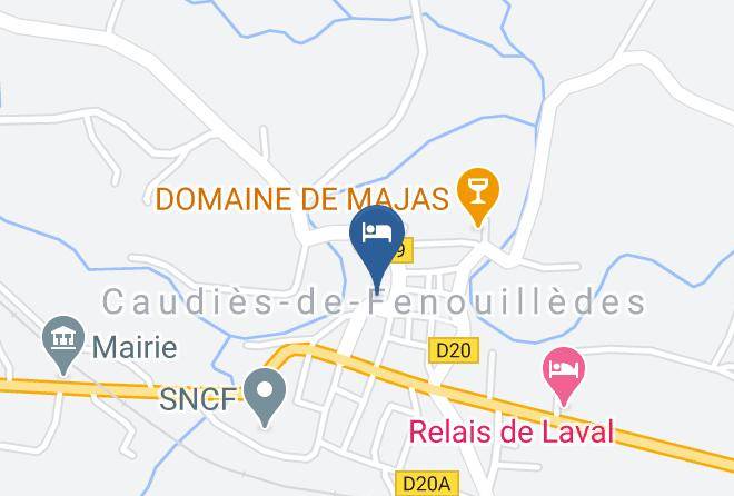 Pyrenees Orientales - Domaine De Castel Fizel Maps