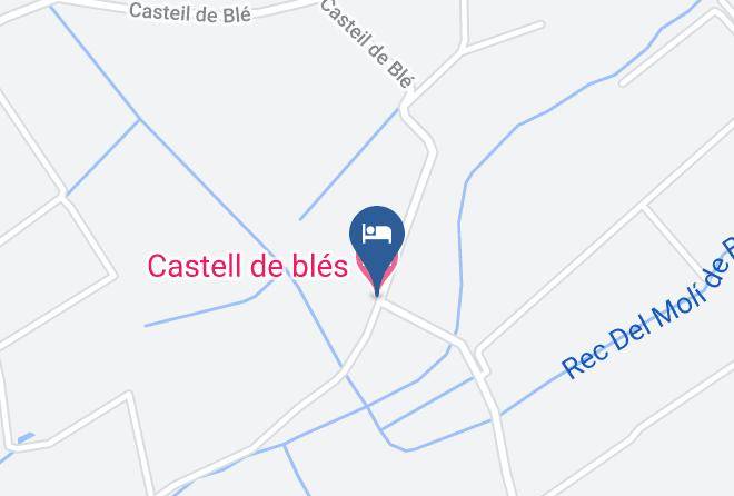 Pyrenees Orientales - Castell De Bles Maps