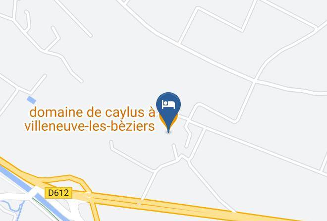 Herault - Domaine De Caylus A Villeneuve Les Beziers Maps