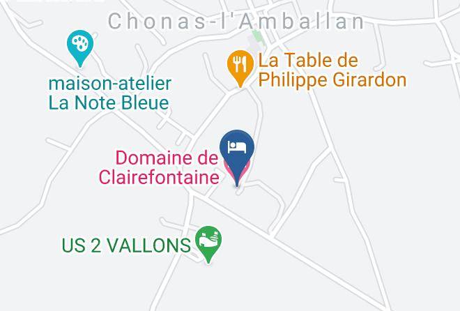 Isere - Domaine De Clairefontaine Maps