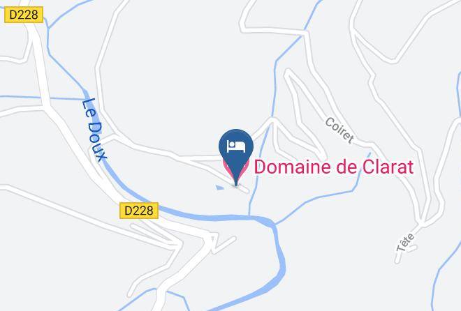 Ardeche - Domaine De Clarat Maps