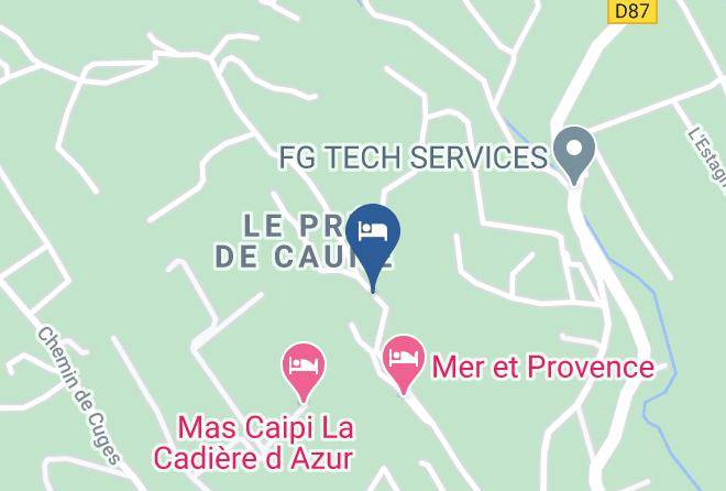 Var - Domaine De Claude Maps