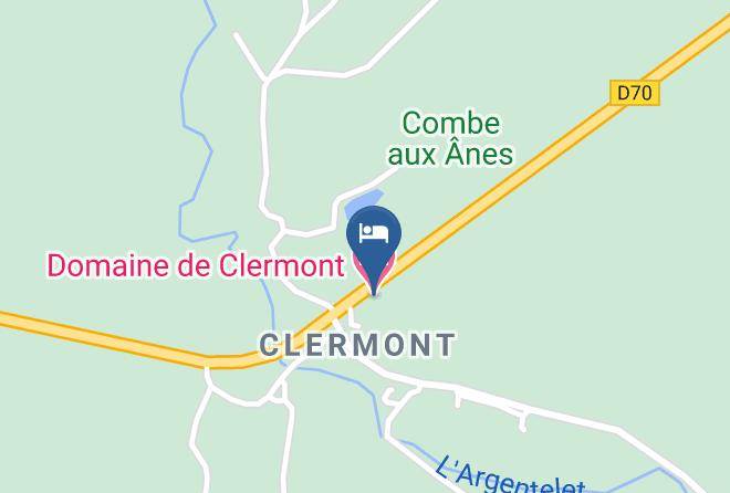 Cote D Or - Domaine De Clermont Maps