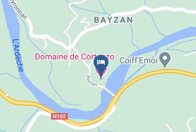 Ardeche - Domaine De Cortenzo Maps