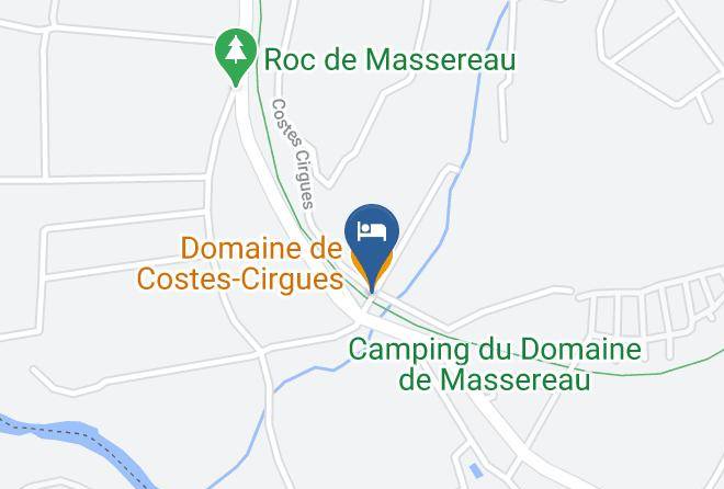 Gard - Domaine De Costes Cirgues Maps