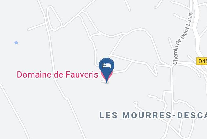 Var - Domaine De Fauveris Maps
