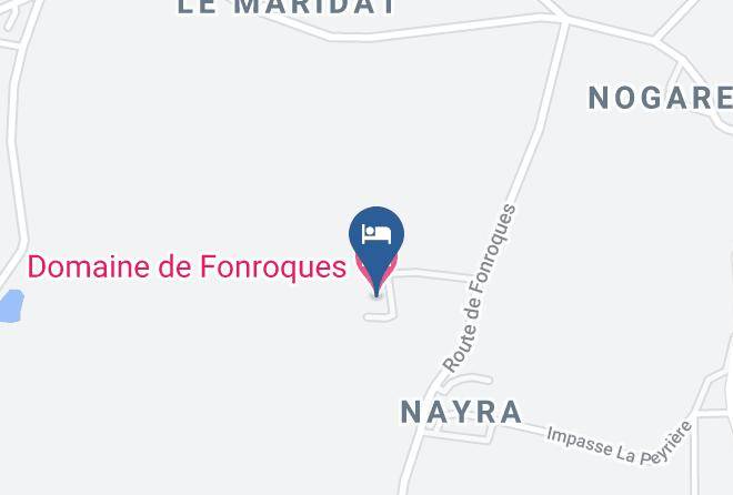 Dordogne - Domaine De Fonroques Maps