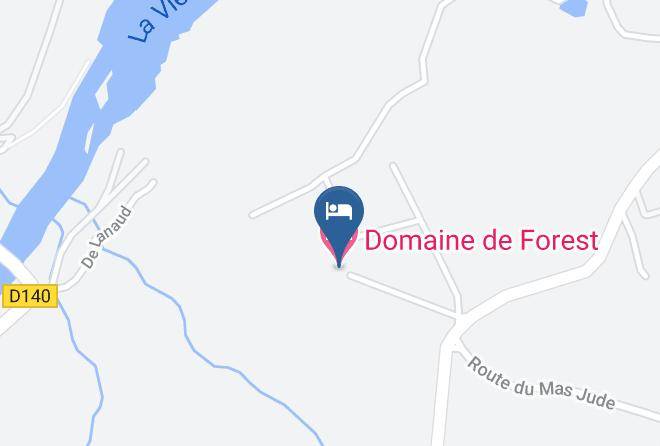 Haute Vienne - Domaine De Forest Maps