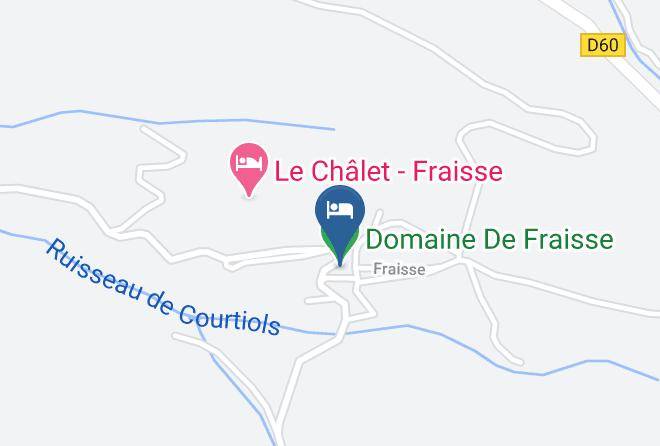 Domaine De Fraisse Map